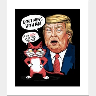 Cats Against Trump, Funny Cat Posters and Art